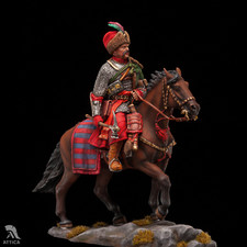 Zaporozhian Cossack Colonel 54mm Painted Tin Toy Soldier Pre-Sale  Collectible