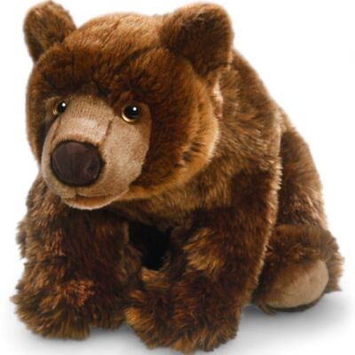Braunbär, Grizzly-Bär ca. 45 cm Kuscheltier, Plüschtier