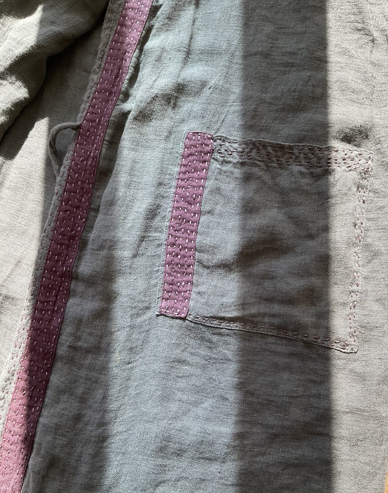 Patchwork Jacket Cardigan Large Women Handmade Qu… - image 17