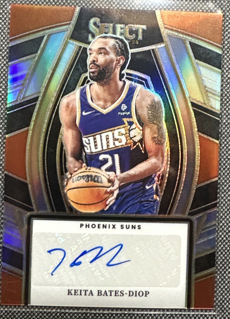 2023-24 Panini Select KEITA BATES-DIOP Silver Prizm Auto
