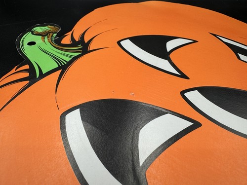 RARE Vintage Beistle Co Jack-O-Lantern Halloween Die Cut Smiling With Teeth Jack - Bild 10 von 10
