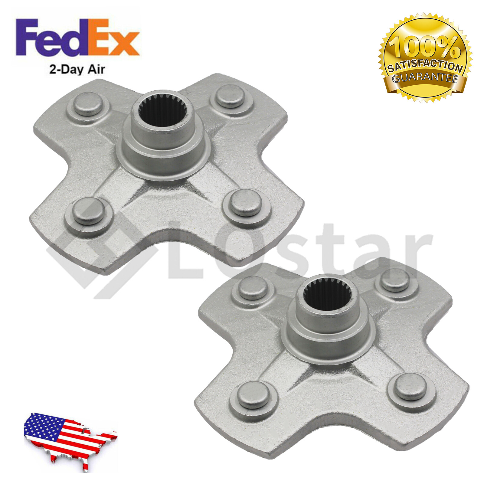 2 x Rear Left Wheel Hub For Honda Foreman 400/450 Rancher 350/400 42620