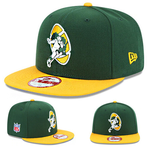 New Era Green Bay Packers Snapback Hat 