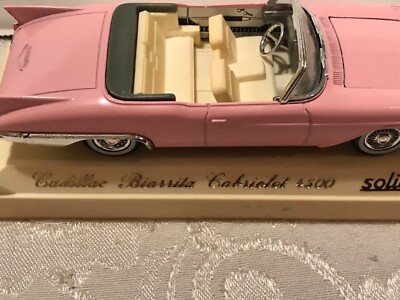 Solido 1/43 1957 Cadillac Biarritz Eldorado Pink #4500 Diecast