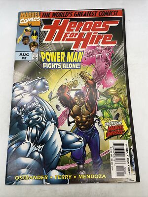 HEROES FOR HIRE #2 Variant Cover 1997 Limited Series Marvel Comics