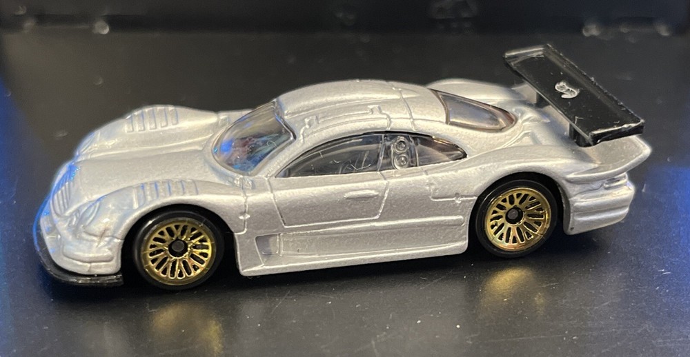 Hot Wheels 1999 Mercedes CLK-LM Silver