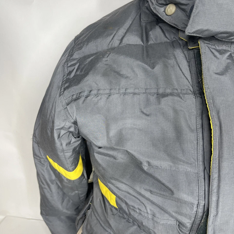 Ride Snowboards Ride Dry Snowboarding Esquí Chaqueta Gris Amarillo Invierno Con Capucha Talla Xs Foto 3 de 4