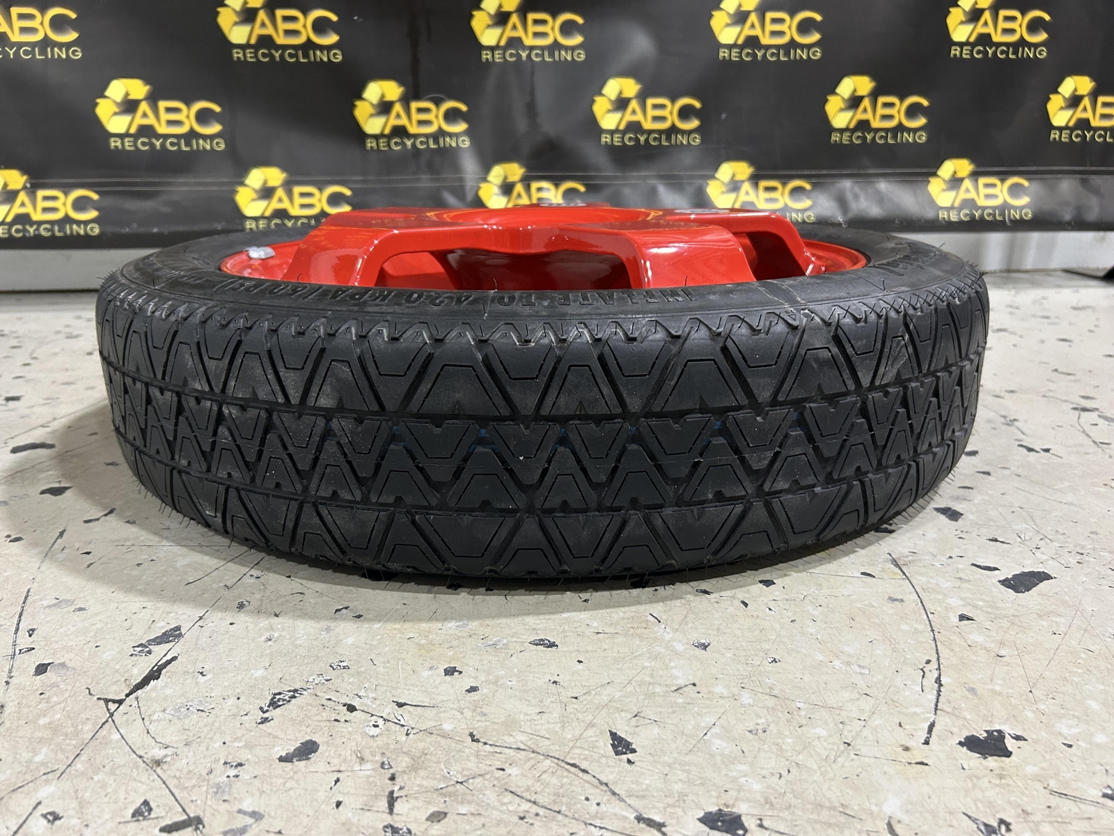 2007 Bentley Flying Spur Compact Spare Wheel Tire 19 inch BENTLEY 07 OEM