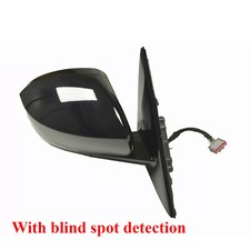  BLACK RIGHT PASSENGER MIRROR BLIND SPOT FOR ...