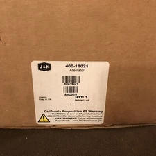 NEW 400-16021-JN J&N Electrical Products Alternator in Original Box