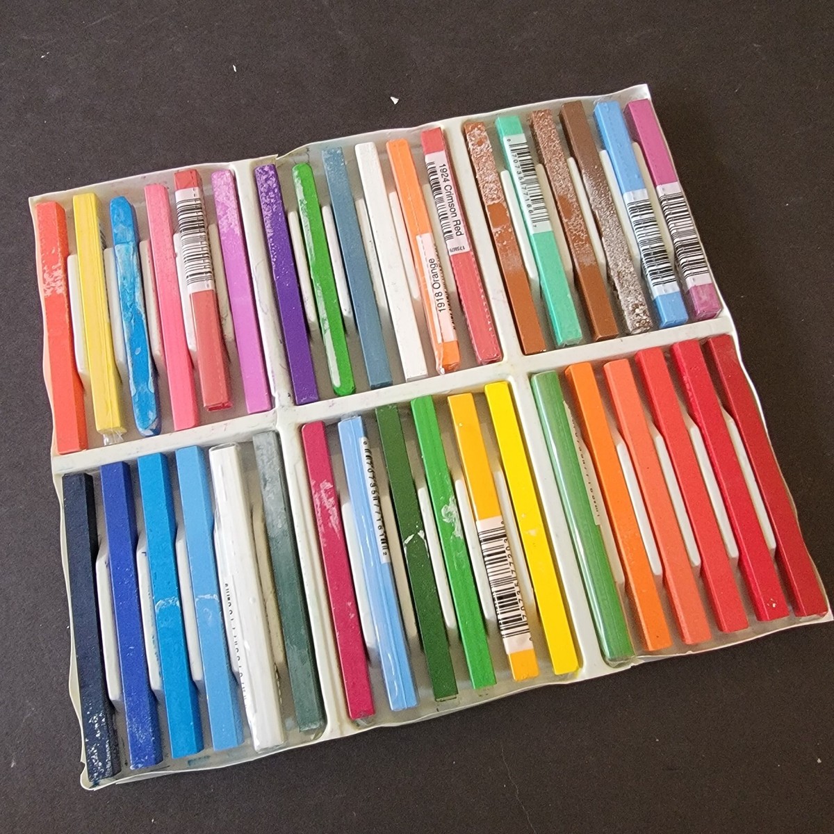 アートステックス　プリズマカラー　36色　PRISMACOLOR ARTSTIX PRISMACOLOR ART STIX 36 Pieces/ Open Box & Lightly Used | eBay