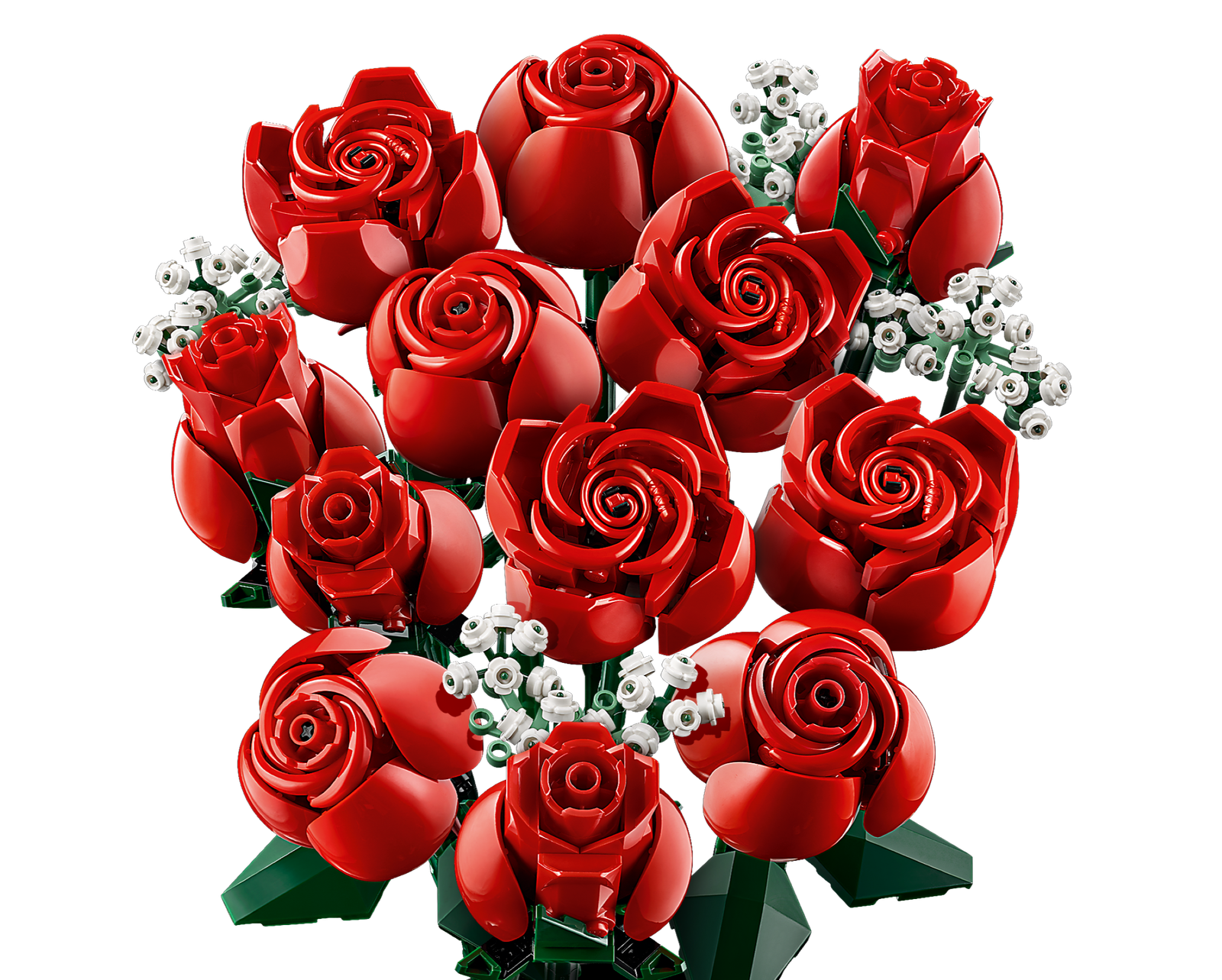 LEGO ICONS 10328 BOUQUET DI ROSE, SET FIORI FINTI PER ADULTI, DECORAZIONE CASA, IDEA REGALO PER LEI O LUI, COLLEZIONE BOTANICA - Immagine 10