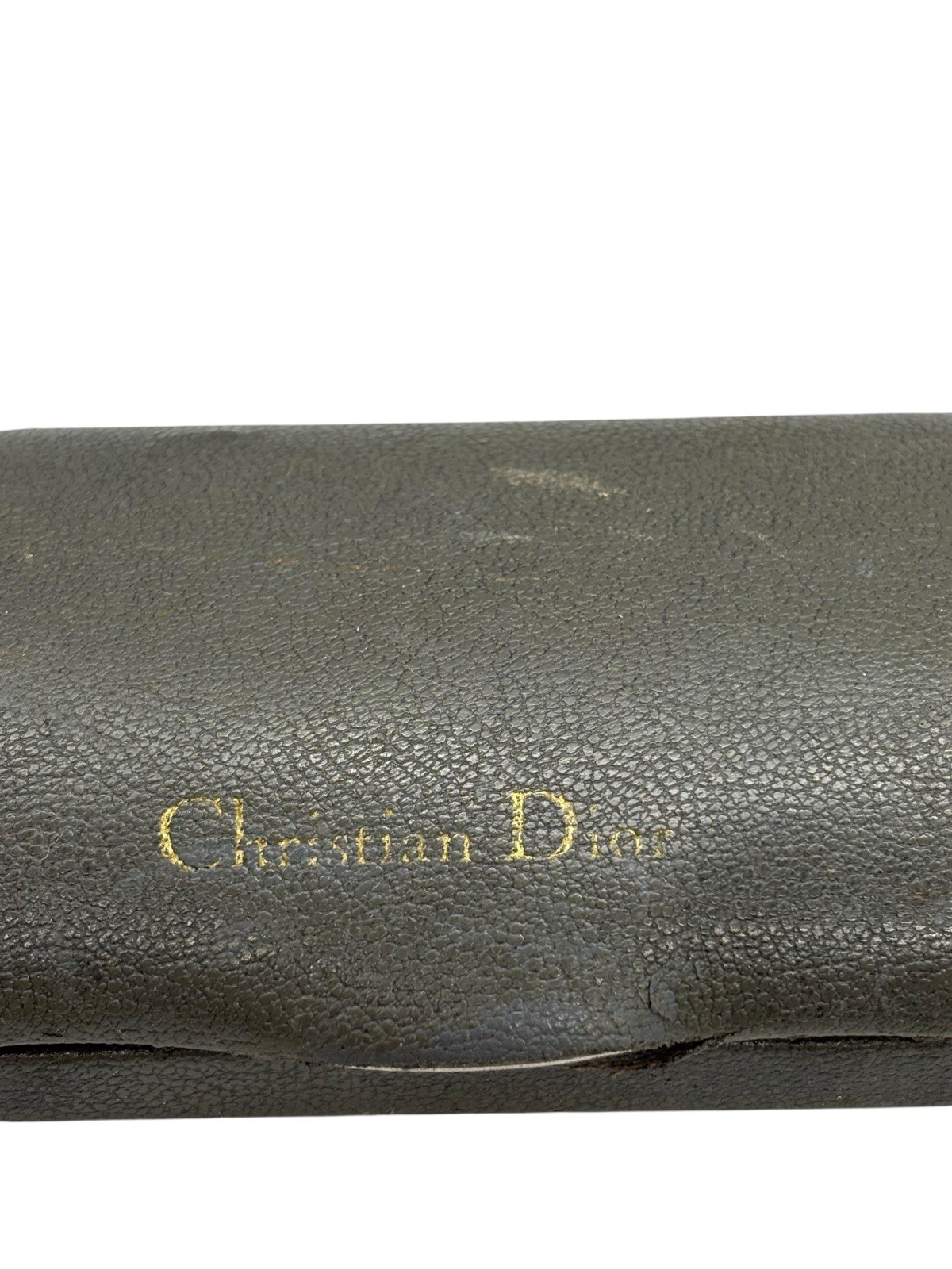 VTG Christian Dior Edith Sunglasses Shiny Silver Rare Vintage NOS 80s W/case thumbnail 4