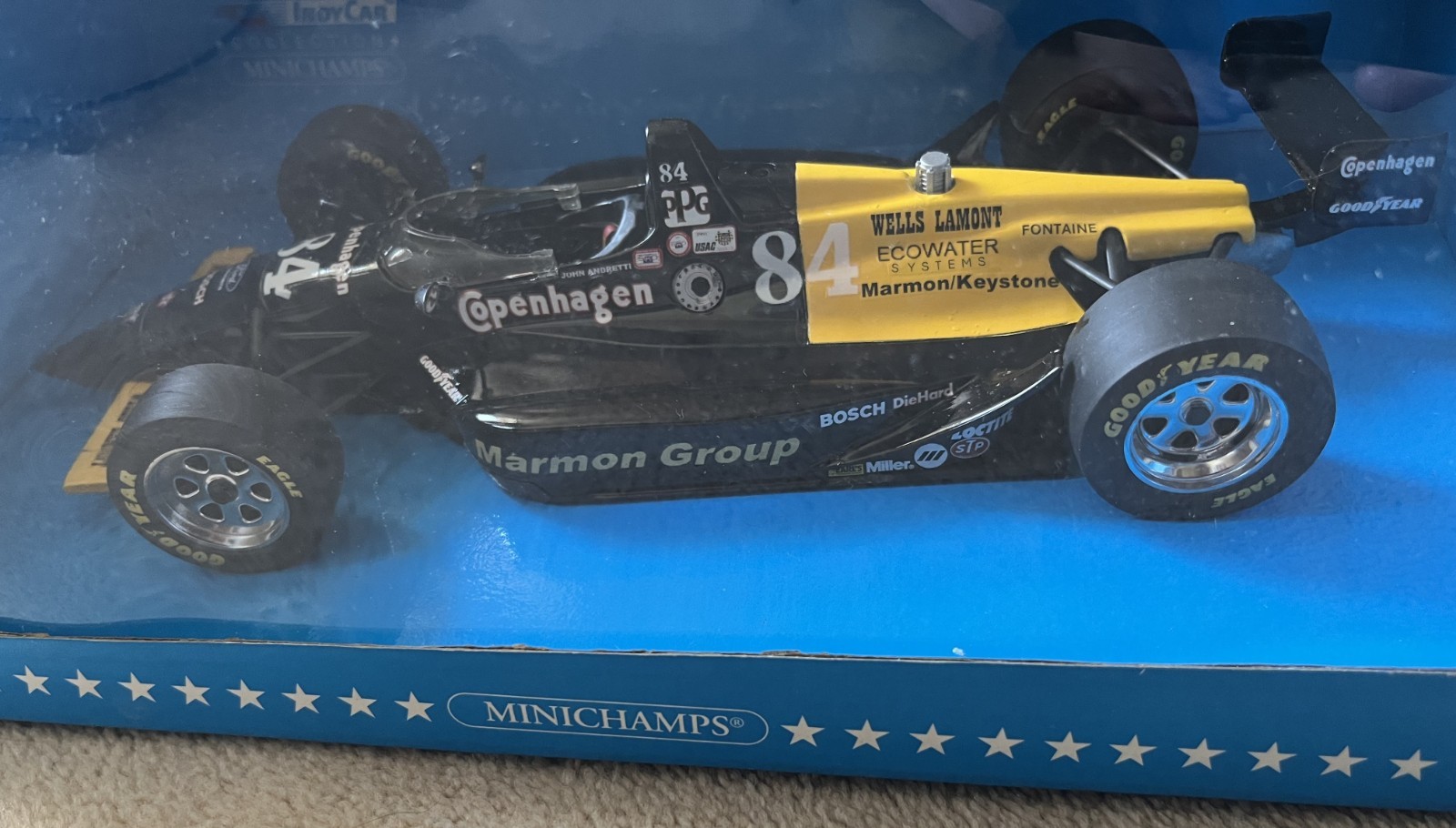 Minichamps 1/18 CUSTOM Conversion 1993 Indy 500 John Andretti, Foyt Enterprises