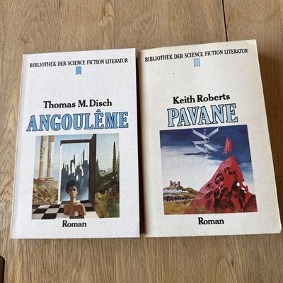 2x Heyne Bibliothek SF Literatur Bd. 18 + 38, Thomas Disch Angouleme + Pavane
