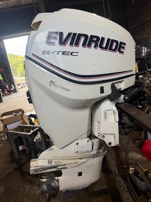 2007 Evinrude E-TEC 115HP Outboard Motor   20'' Shaft   683 Hours