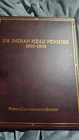 Complete Indian Head Penny Collection 1890-1909 in Vintage Postal Commemorative