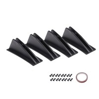 Universal Black Rear Bumper Lip Diffuser Auto Splitter Spoiler Modification Tool