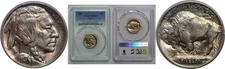 1913 T-1 5C Buffalo Nickel PCGS MS-65