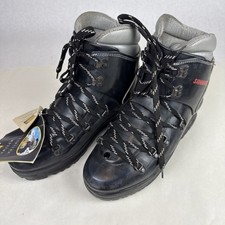 Sanmarco Trekking Grappa S2 Stivali da Escursionismo Italiani Uomo 7 Nero, Gomma + Vibram