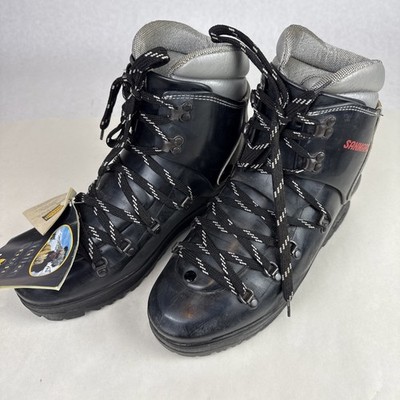 Sanmarco Trekking Grappa S2 Italian Hiking Boots Mens 7 Black, Rubber + Vibram