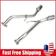 Muffler Axle Back 4.5" Double Wall Dual Tips Exhaust For 2014-up Infiniti Q50