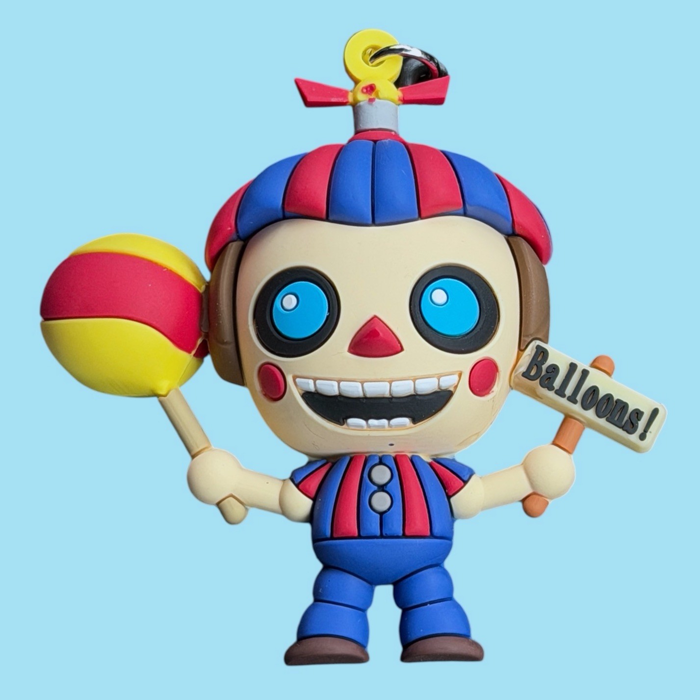 Five Nights At Freddy’s BALLOON BOY Series 1 Figural Bag Clip FNAF Keychain