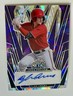 DYLAN CREWS XRC AUTO 2023 Leaf Trinity 2024 Metal Preview PURPLE CRACK ICE # 6/6