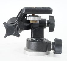 - EX Manfrotto Bogen 3025 3 Way Pan Tilt Tripod Head Italy