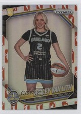2025 Panini Prizm WNBA Logo Silver Rookie Variation Hailey Van Lith #139 jc3