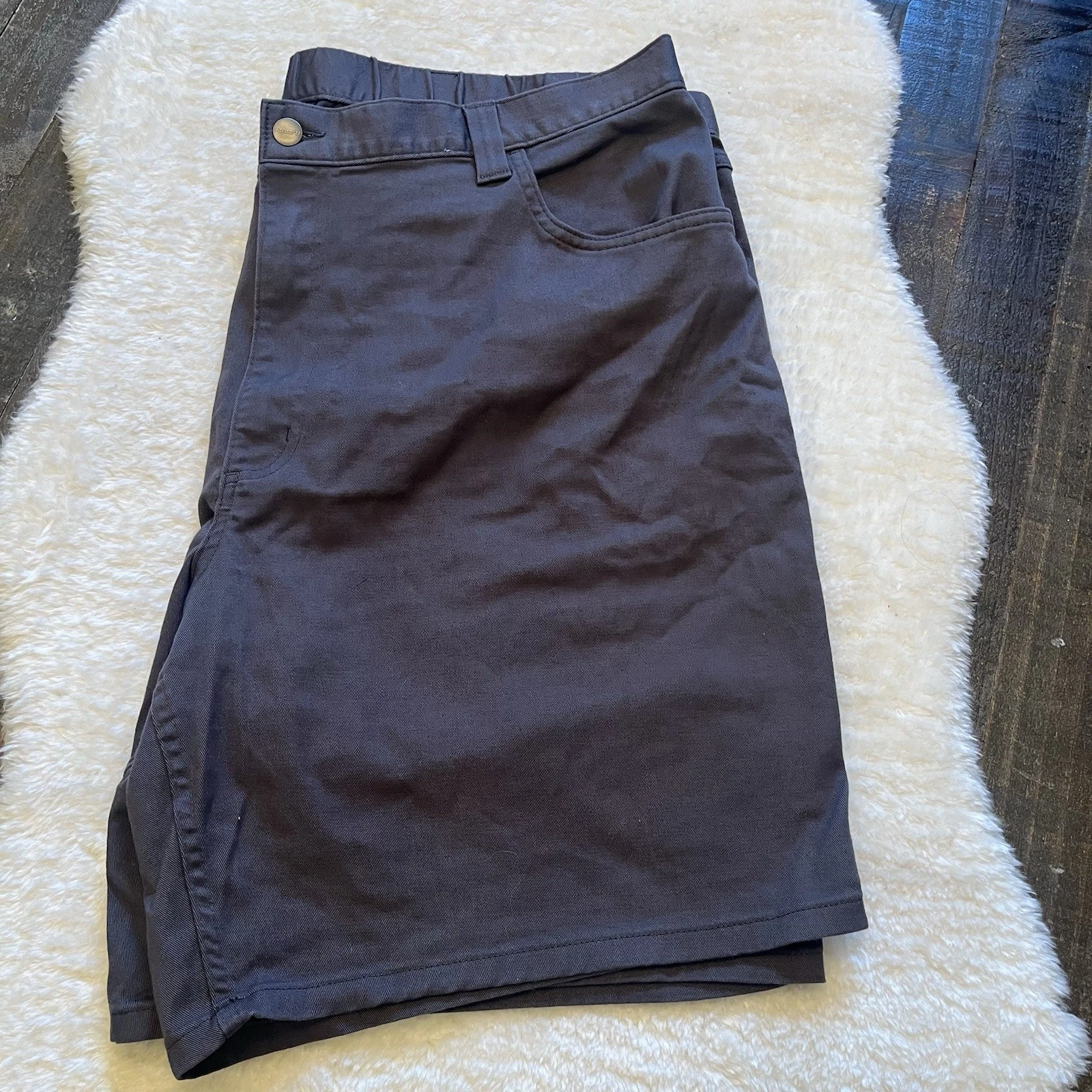 Carhartt Men’s Shorts 42 Gray Workwear Utility Canvas Casual Outdoor Carpenter