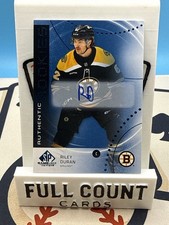 2025-26 SP Game Used Riley Duran Blue Auto Bruins AR-RD