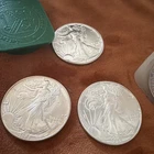 Roll of 20 - 1987 American Silver Eagle 1 oz BU. MINT CONDITIONS.