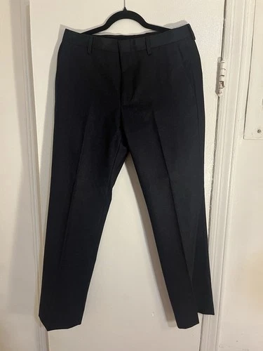 J.Crew Ludlow Slim Dress Pants Dark Navy Blue Wool Size 30x30 - product listing photo
