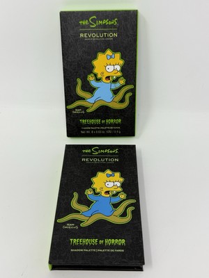 Makeup Revolution Simpsons Treehouse of Horror Alien Maggie Shadow Palette
