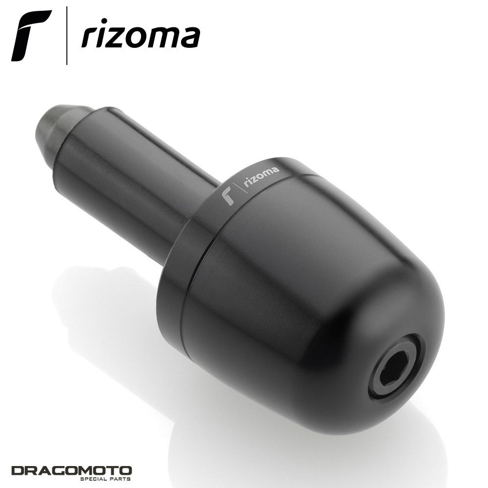 Embout de guidon Rizoma MA303B noir pour Triumph Tiger 800 ABS