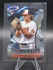 2023 Topps Stadium Club - Triumvirates #T-3 Gunnar Henderson (RC) - Orioles