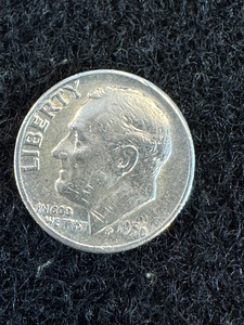 1956 P Roosevelt Dime 90% Silver