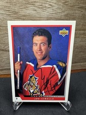1993-94 Upper Deck #65 Joe Cirella Florida Panthers In-Person ON-CARD AUTO