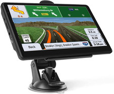 GPS Navigatore Satellitare,Navigatore Camion,Navigatore Auto,7 Pollici Touchscee