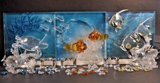 Swarovski Crystal Wonders of the Sea Complete Illuminated Trilogy