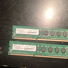 ADATA 8GB 2x4GB DDR3-1600 PC3-12800 240-Pin UDIMM Non-ECC AD3U1600W4G11-B
