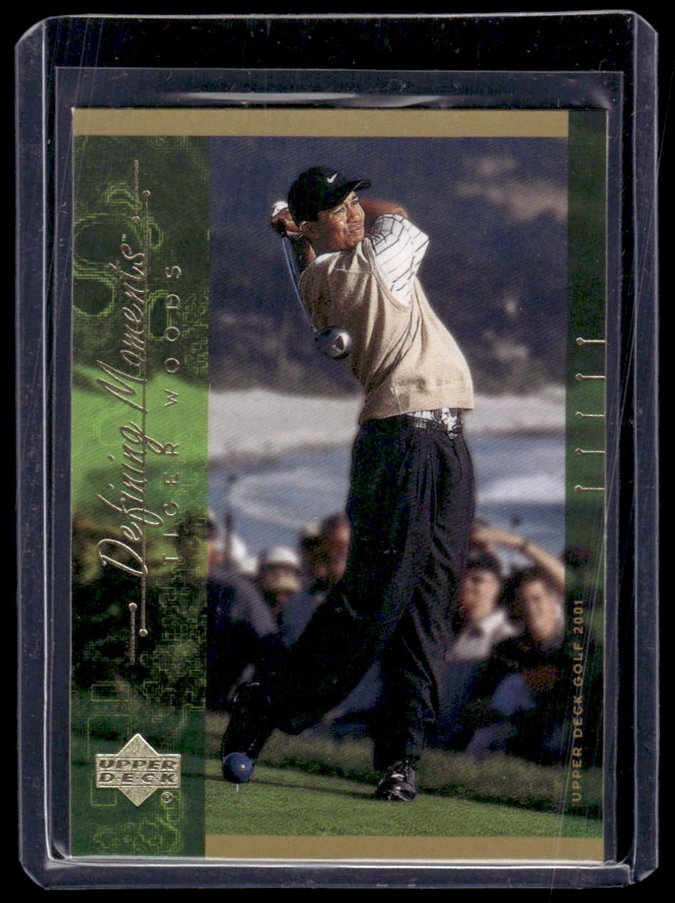 2001 Upper Deck Defining Moments Tiger Woods #124
