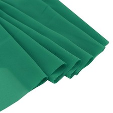 3 Yards Green Polyester Sheer Chiffon Fabric 59 inch Wide for Decoration
