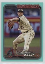 2024 Topps Series 1 Aqua Merrill Kelly #112 0q1p
