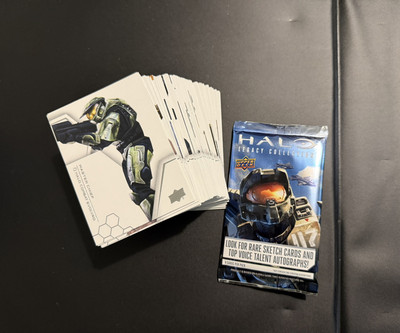 NEU Halo Legacy Karten Sammlung Full 90 Card Base Character Set By Upper Deck
