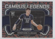 2024 Panini Prizm Draft Picks Campus Legends Snakeskin Donovan Clingan #9 1g40