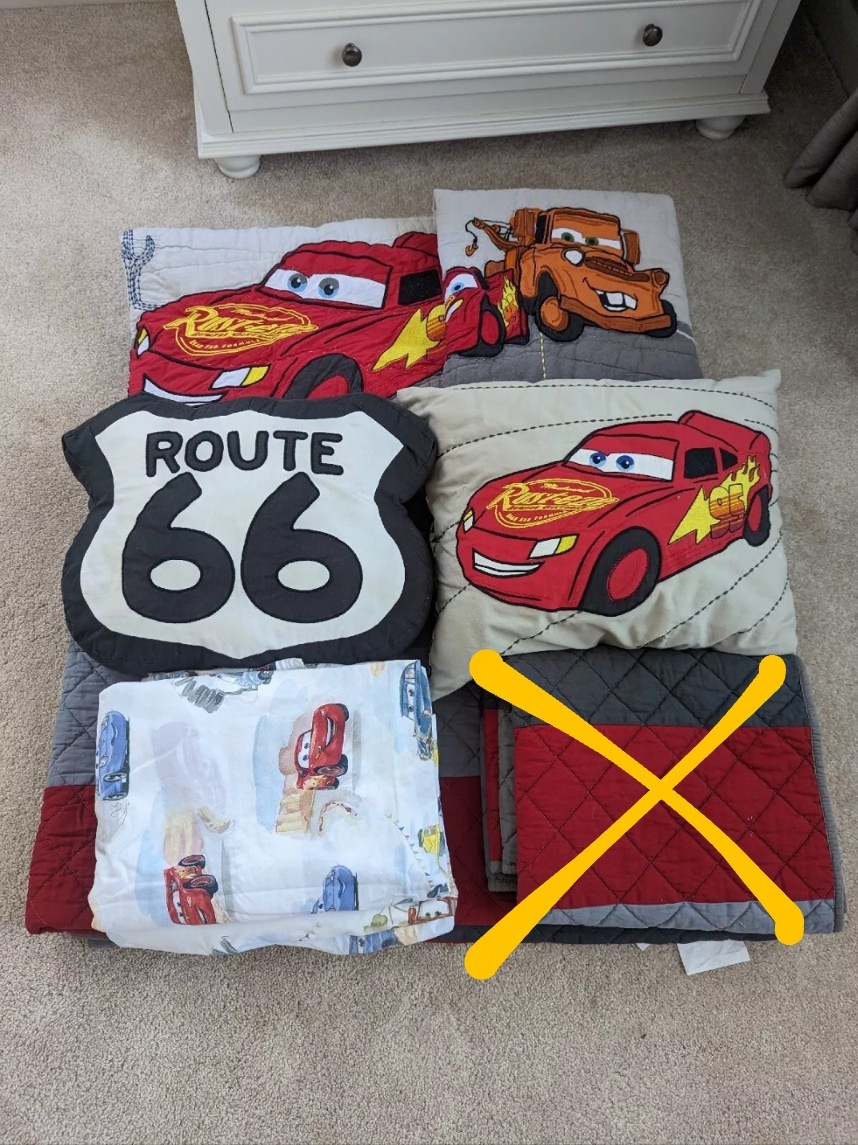 Pottery Barn Pixar Cars Bedding (Discontinued RARE COLLECTABLE