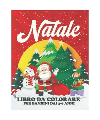 Natale Libro da Colorare per Bambini: 50 amorevoli illustrazioni natalizie per i