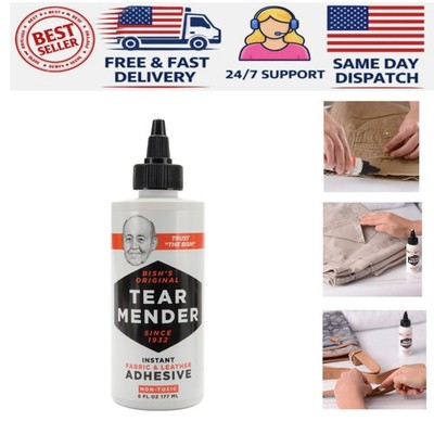 TTB-6-D-B Instant Fabric and Leather Adhesive, 6 oz Bottle,